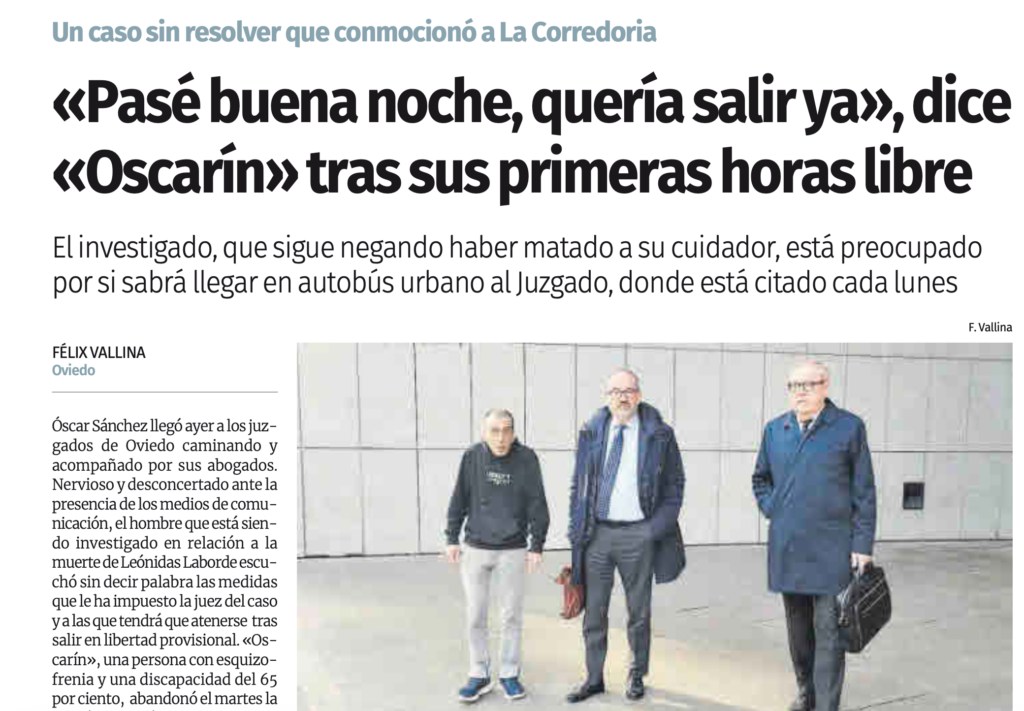 Compartimos la noticia publicada en La Nueva España sobre este interesante caso en La Corredoria, Oviedo.